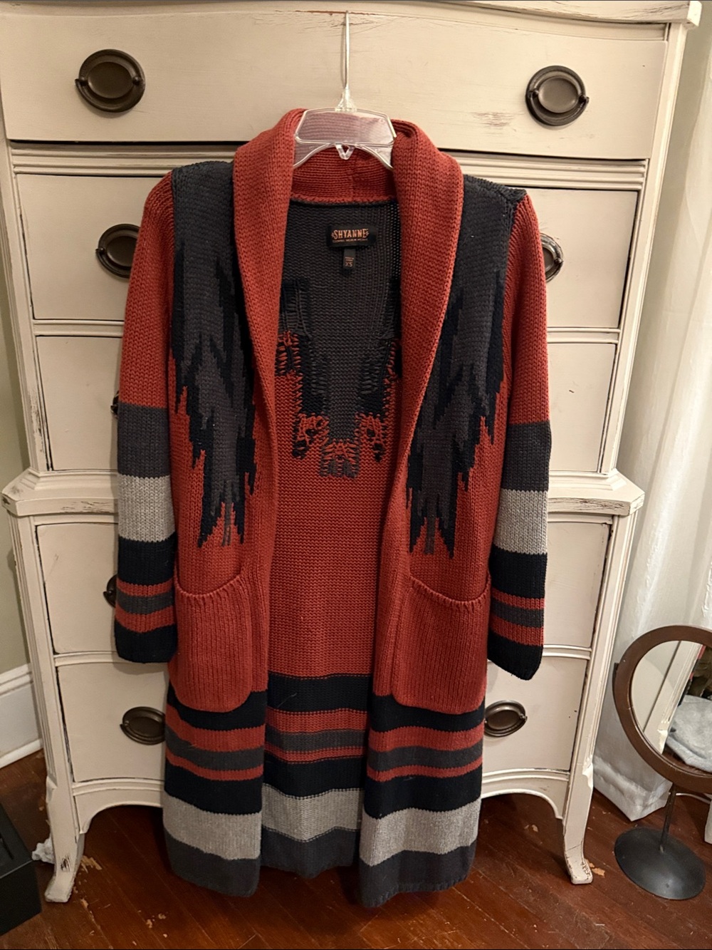 Shyanne Southwestern Duster Cardigan XS